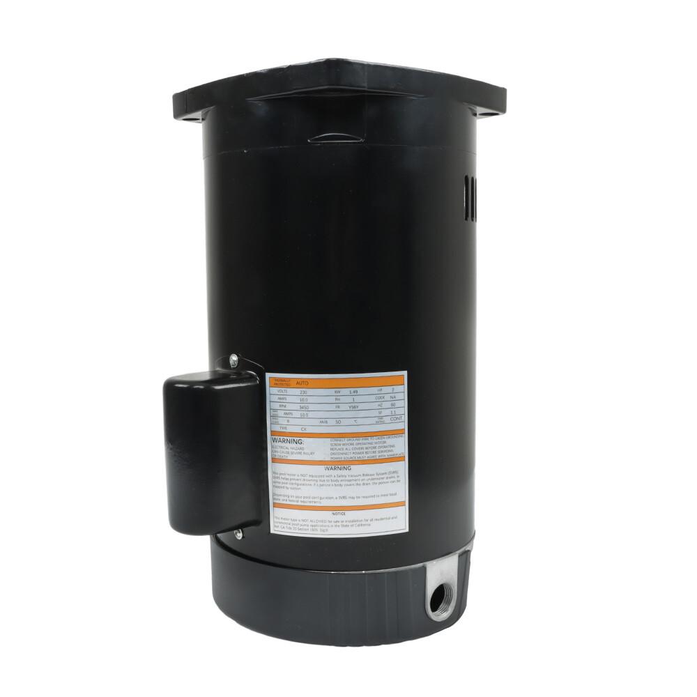 2HP Square Flange Pool Pump Motor Threaded Shaft Swimming Pool Pump B2855 230V