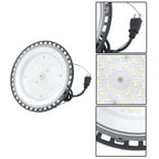 10 Pcs 100W UFO High Bay Light LED Industrial Commercial Shop Light Fixtures