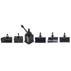 6 Pieces BXA 250-222 Wedge Type Tool Post Holder Set For Swing Dia 10-15"