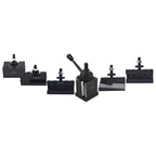 6 Pieces BXA 250-222 Wedge Type Tool Post Holder Set For Swing Dia 10-15"