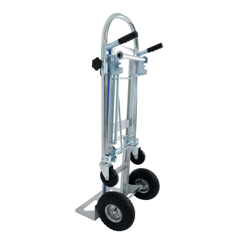 Folding Dolly Cart 1000lbs Capacity Aluminum Hand Truck Folding Trolley 4in1