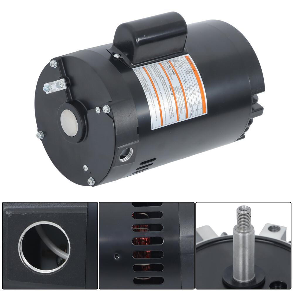 B128 Single Speed C-Face Full Rated 1HP 115V/230V Replacement Pool Pump Motor