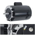 B128 Single Speed C-Face Full Rated 1HP 115V/230V Replacement Pool Pump Motor