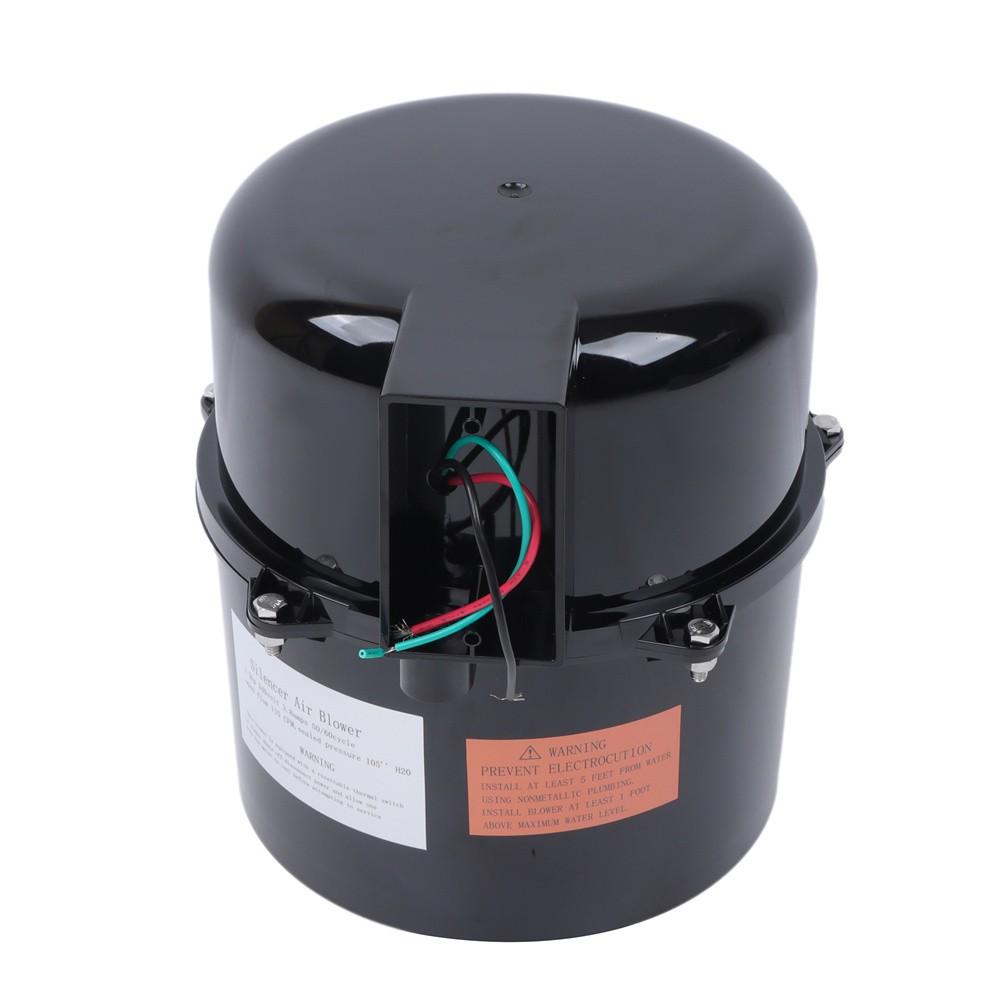 Air Supply Silencer Pool Spa Hot Tub Blower 1.5 HP 240V 3.8A 6316220 6316220F