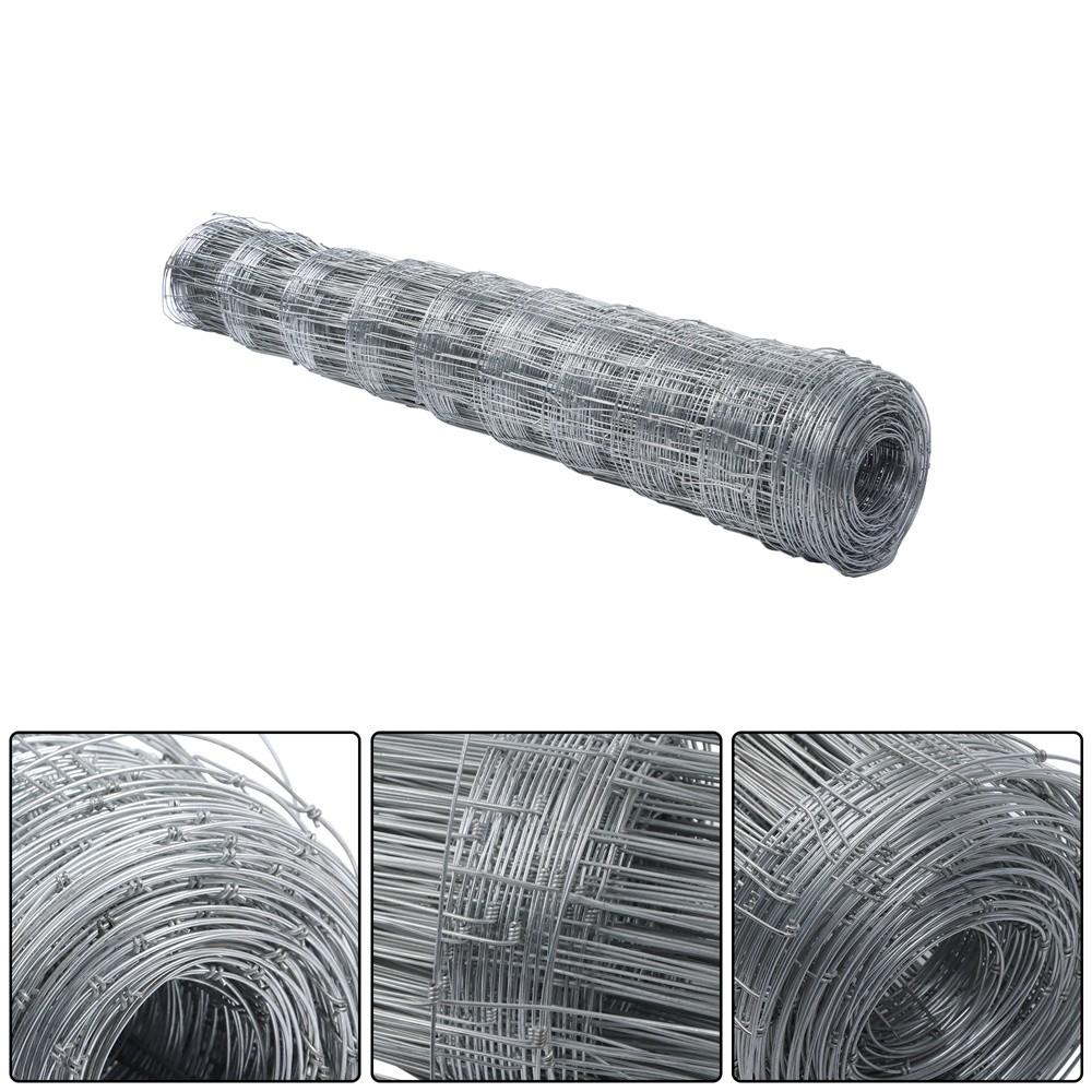 Farm Fence 5ft x 164ft 14Gauge Heavy Zinc Coating Cattle Fence Galvanized Field