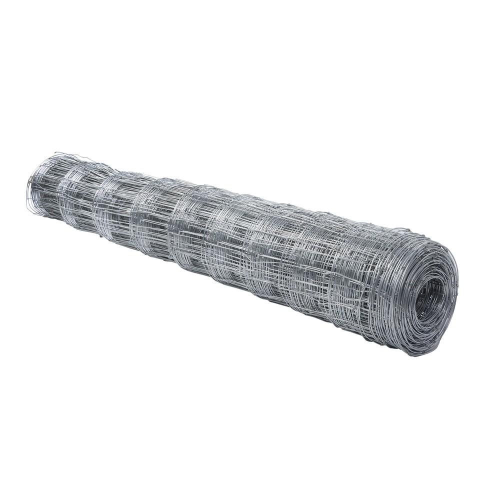Farm Fence 5ft x 164ft 14Gauge Heavy Zinc Coating Cattle Fence Galvanized Field