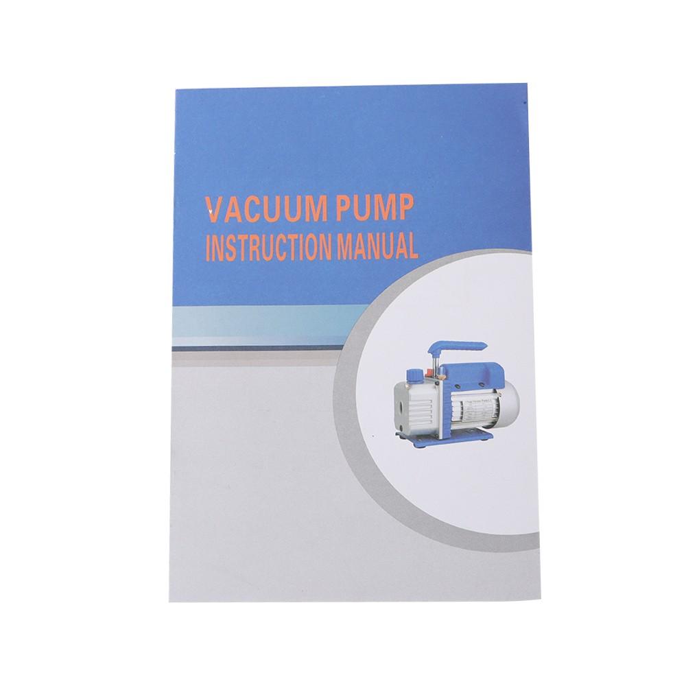 Air Vacuum Pump Single Stage Rotary Vane HVAC 110V 9.6CFM 1HP