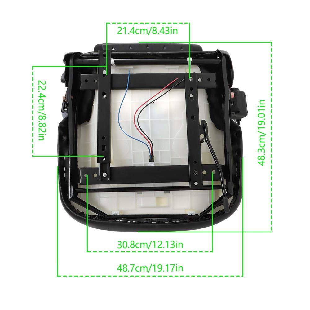 Universal Replacement Forklift Bucket Seat Belt w/ Switch For Toyota Nissan yale