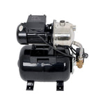 1320GPH Shallow Well Pump Stainless Steel Pump With Pressure Tank 1.6HP 115V