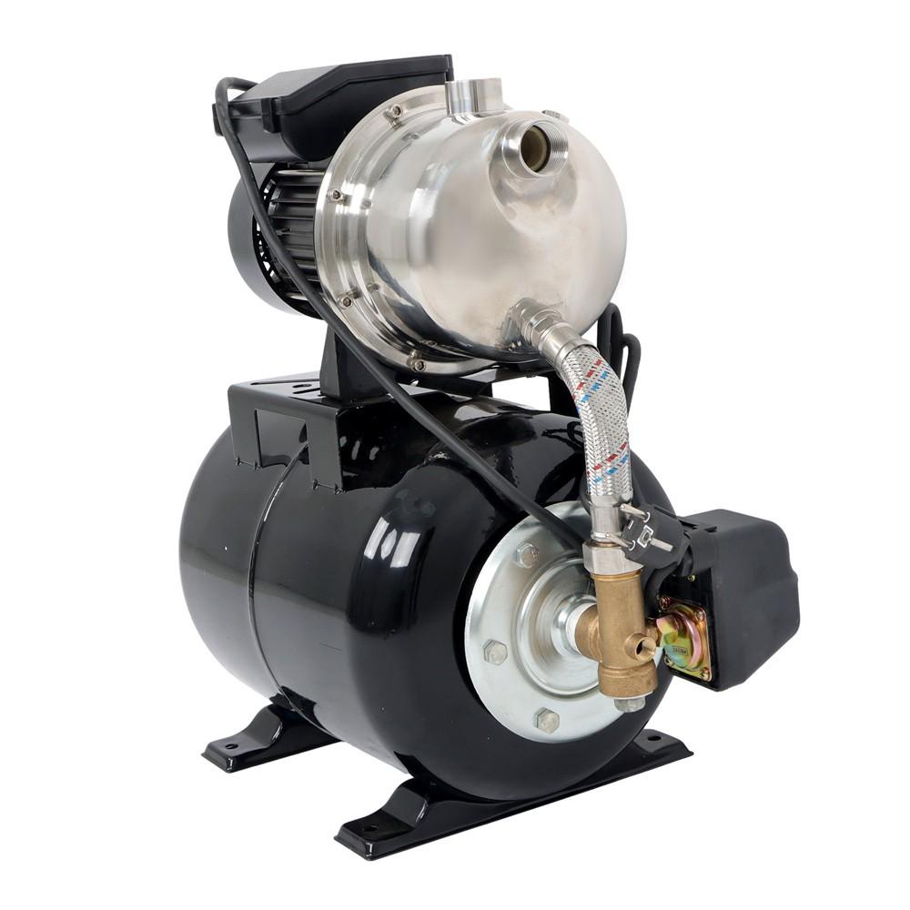 1320GPH Shallow Well Pump Stainless Steel Pump With Pressure Tank 1.6HP 115V