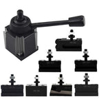 AXA 250-111 Wedge ToolPost Set Fit For Lathe 6-12" Plus 2 Extra Tool Holder