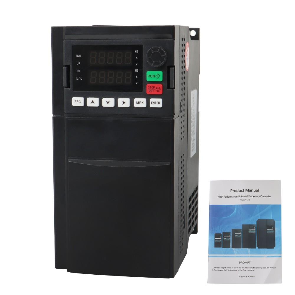 7.5KW 10HP Variable Frequency Drive Inverter CNC VFD VSD 220V 1 To 3 Phase