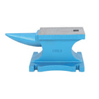 Industrial 99LB Cast-Iron Anvil 45KG Hardened Surface Long Curved Horn Design