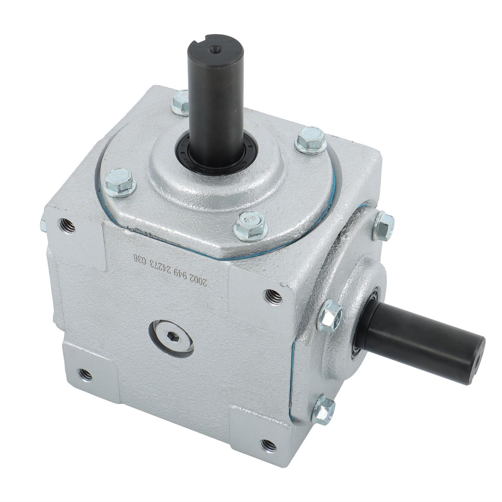 Right Angle Bevel Gearbox 19455-SR-KW-KW-GR for Heavy-Duty Machinery 40 HP
