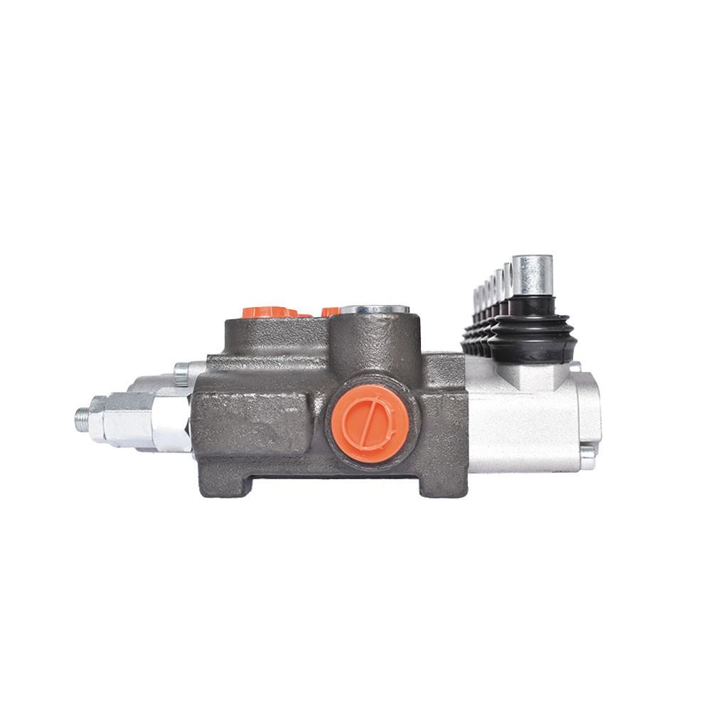 7 Spool Hydraulic Monoblock Double Acting Control Valve11 GPM, SAE Ports New