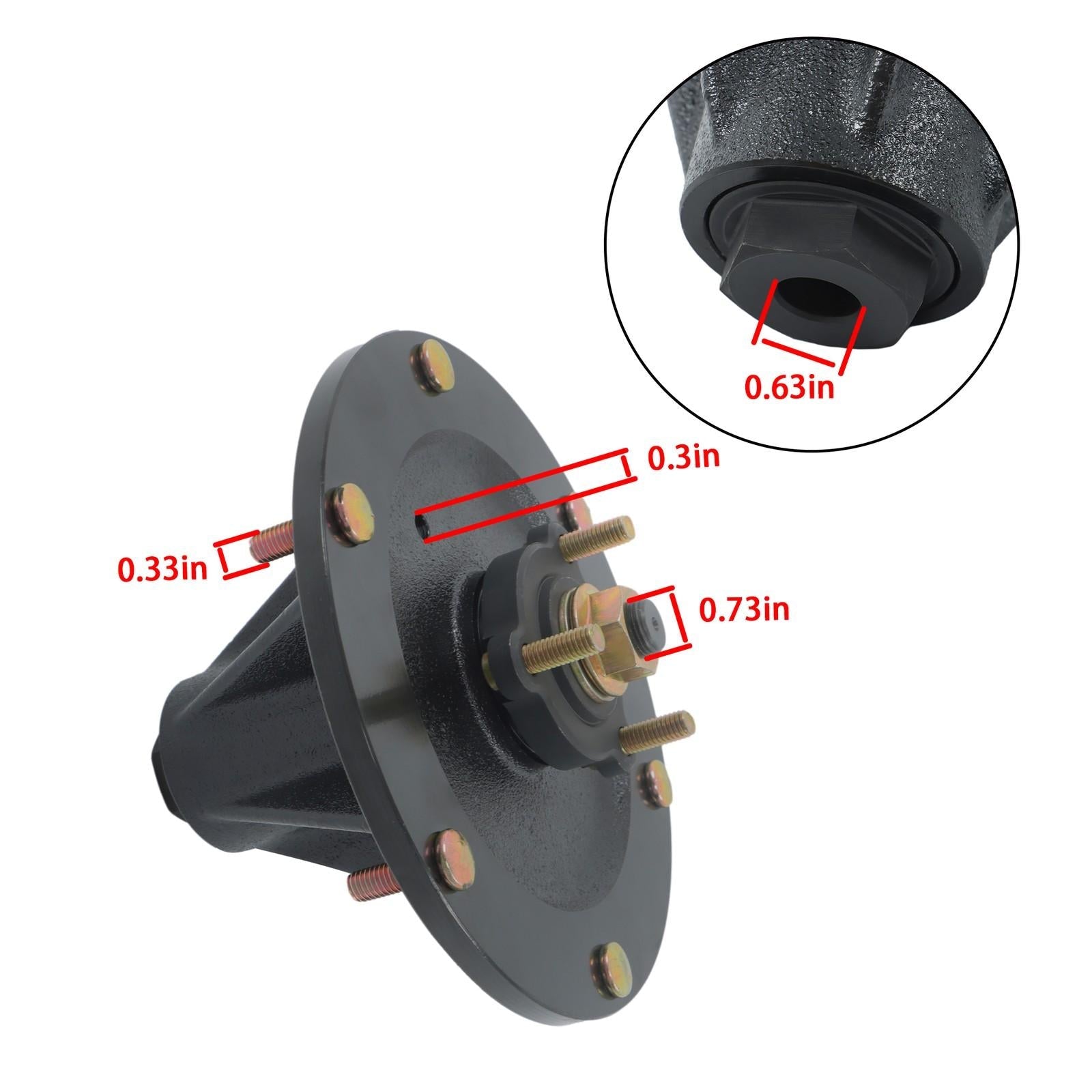 127-0560 Spindle Assembly For Toro Z Master 7500-D 7000 6000 3000 5000 7500-D