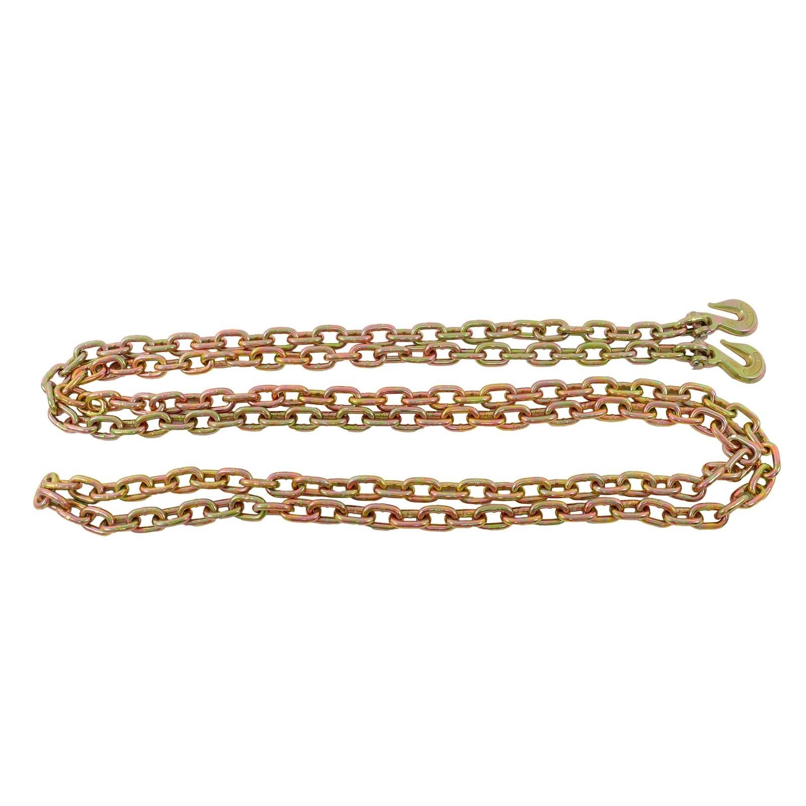 Ratchet Chain Binder 3/8"-1/2" Load Binders 12000 lbs with G80 Chains 2PCS