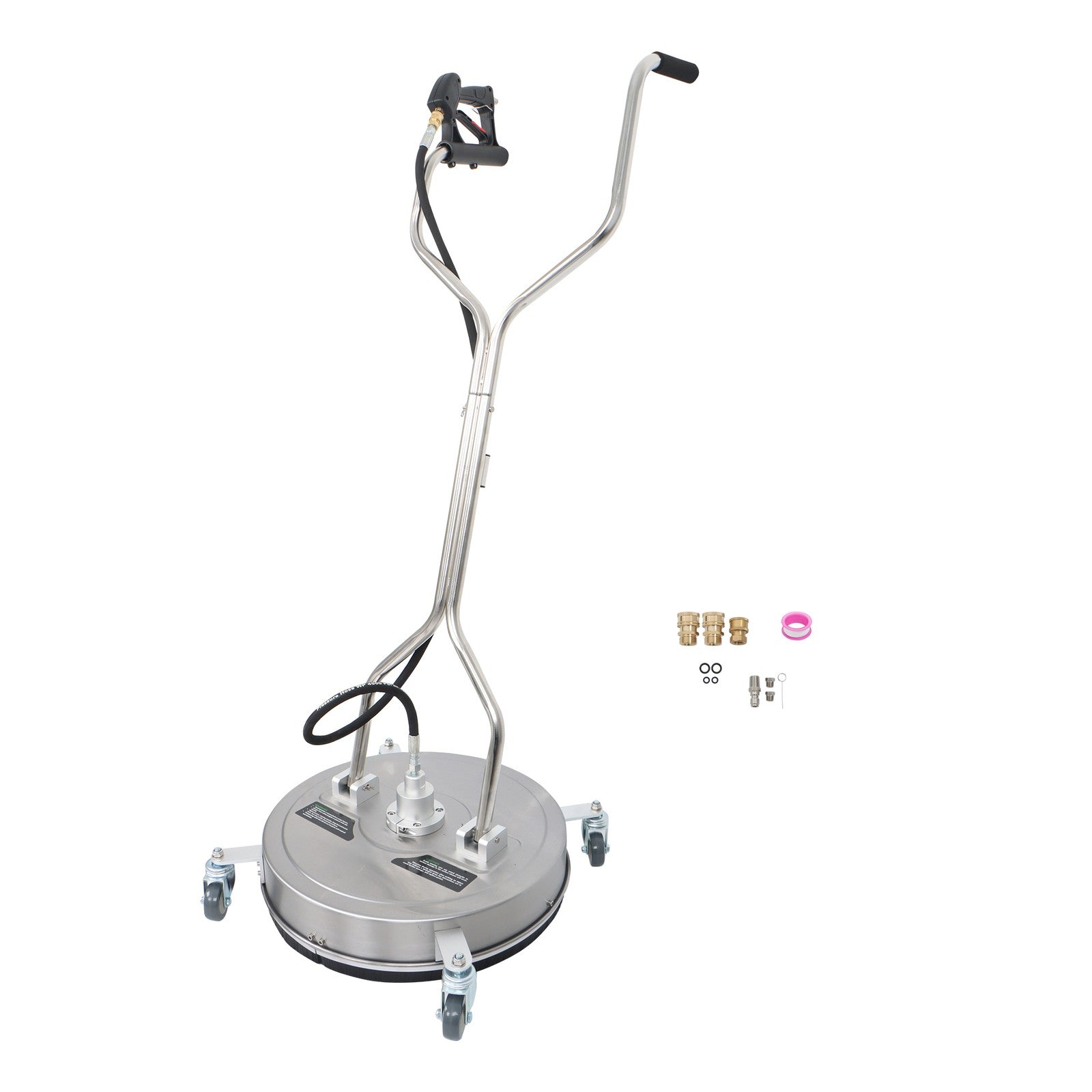 20 inch Pressure Washer Surface Cleaner 6000PSI Power Washer Dual Handle
