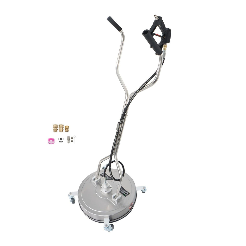 20 inch Pressure Washer Surface Cleaner 6000PSI Power Washer Dual Handle