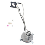 20 inch Pressure Washer Surface Cleaner 6000PSI Power Washer Dual Handle