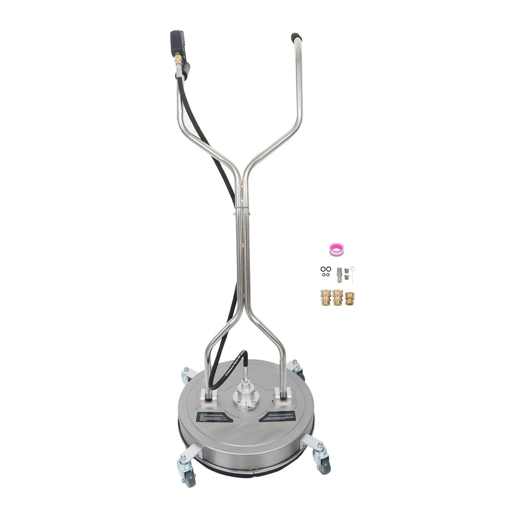 20 inch Pressure Washer Surface Cleaner 6000PSI Power Washer Dual Handle