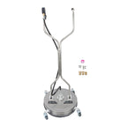 20 inch Pressure Washer Surface Cleaner 6000PSI Power Washer Dual Handle