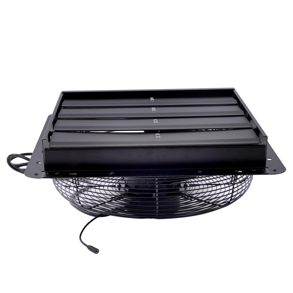 16 Inch Shutter Exhaust Fan W/ Speed Controller 2600 CFM High Speed Wall Mounted