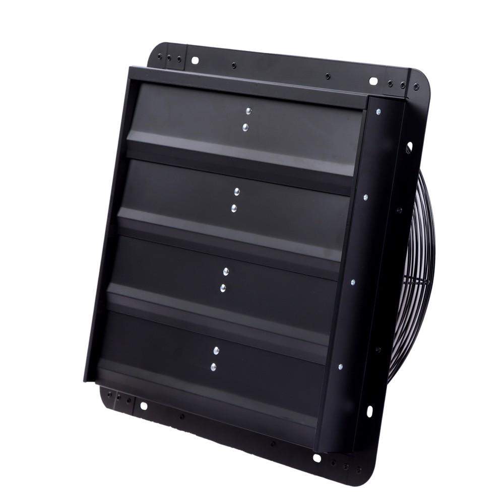 16 Inch Shutter Exhaust Fan W/ Speed Controller 2600 CFM High Speed Wall Mounted