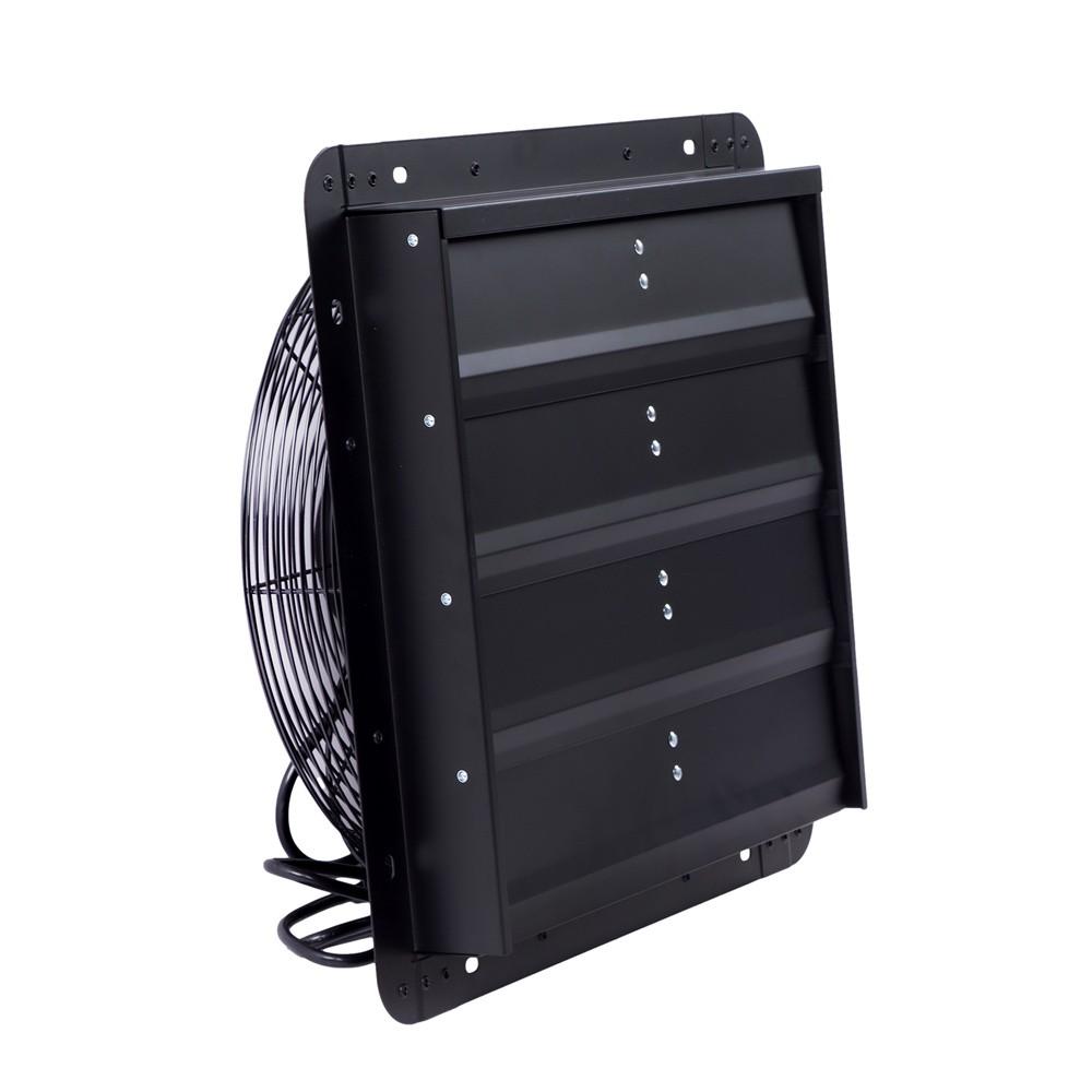 16 Inch Shutter Exhaust Fan W/ Speed Controller 2600 CFM High Speed Wall Mounted