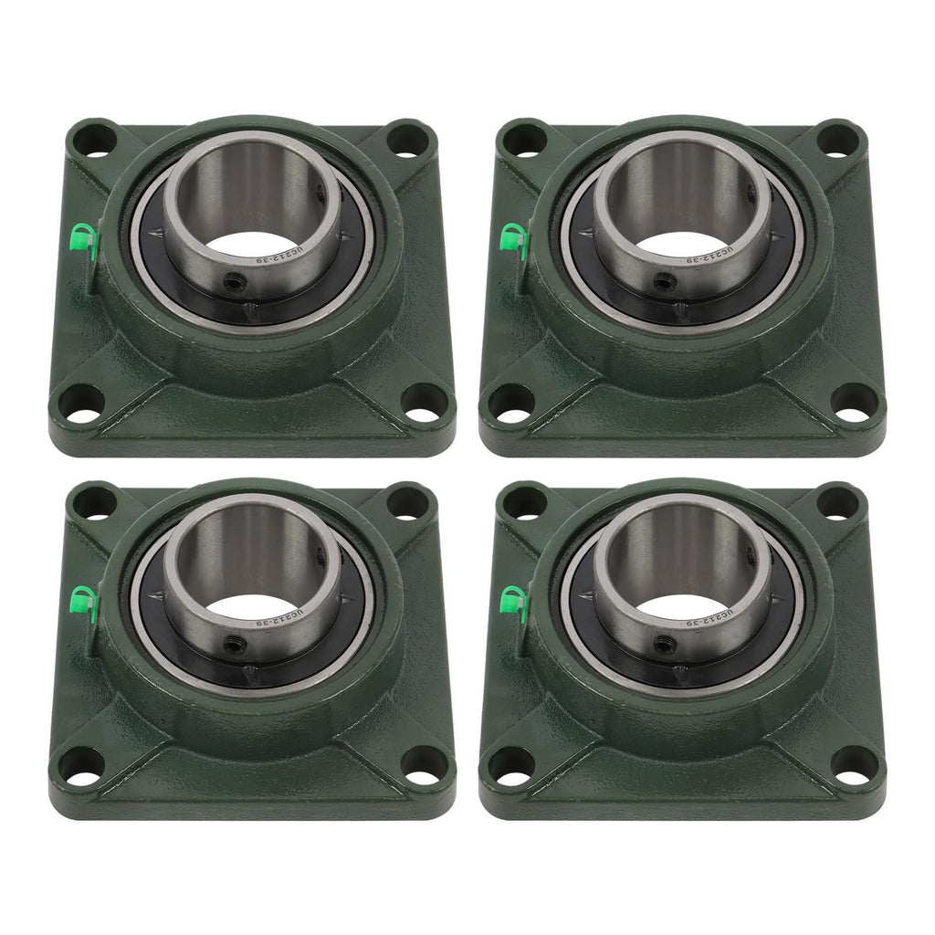 UCF212-39 Pillow Block Bearing Self-Aligning 4-Bolt 2-7/16" Bore 4 Pcs