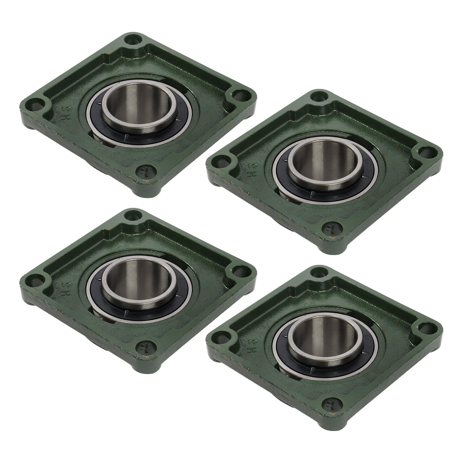 UCF212-39 Pillow Block Bearing Self-Aligning 4-Bolt 2-7/16" Bore 4 Pcs