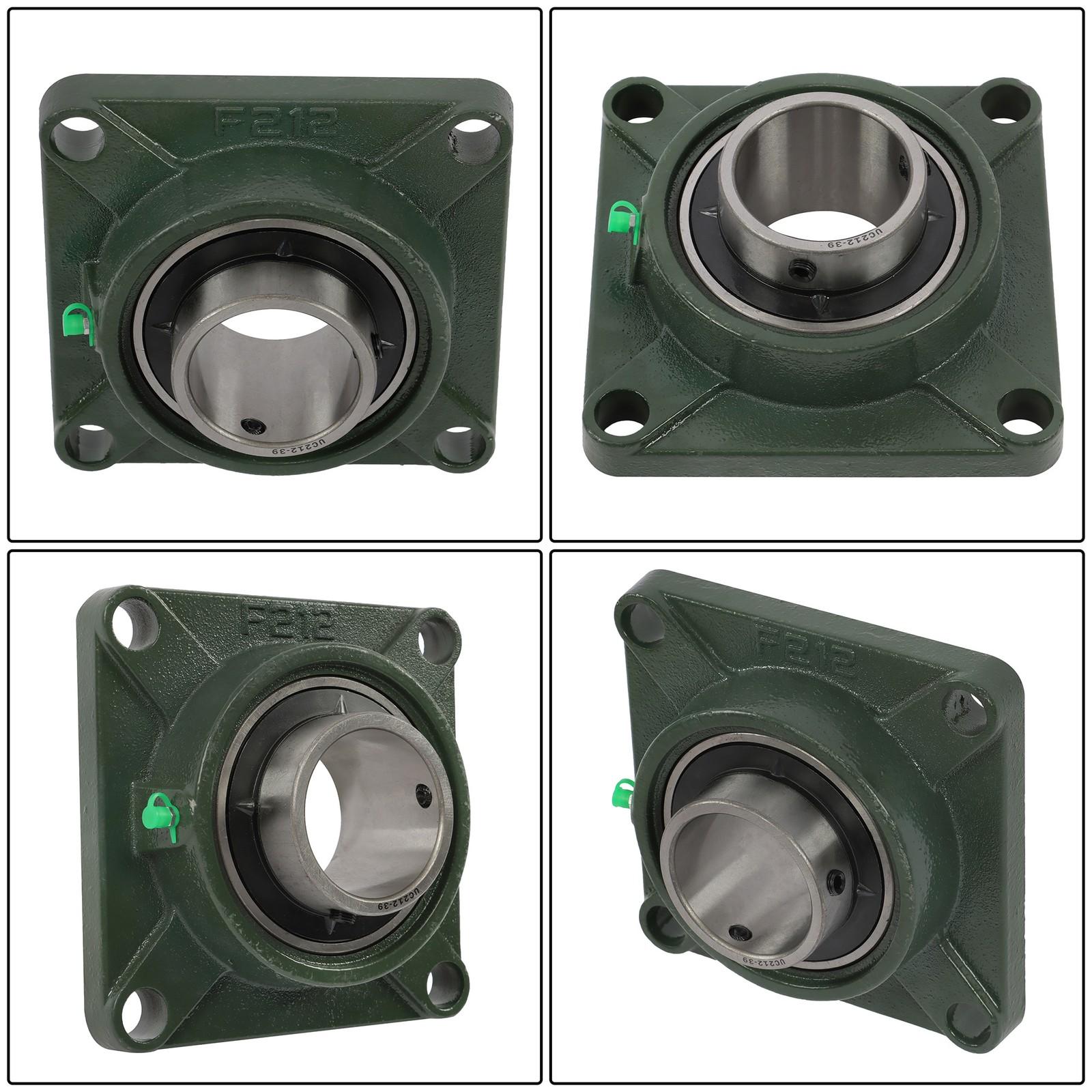 UCF212-39 Pillow Block Bearing Self-Aligning 4-Bolt 2-7/16" Bore 4 Pcs