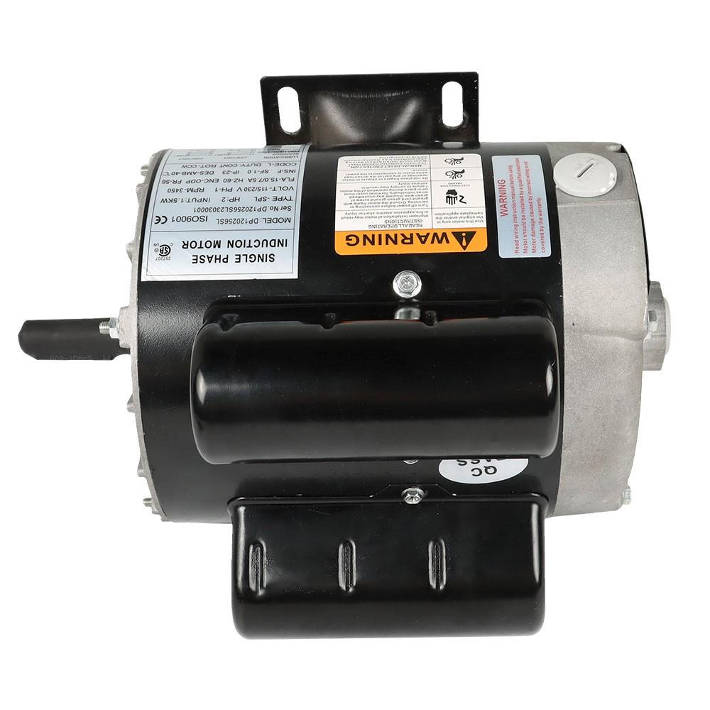 2HP SPL Compressor Duty Electric Motor 3450RPM 56 Frame 120/240V