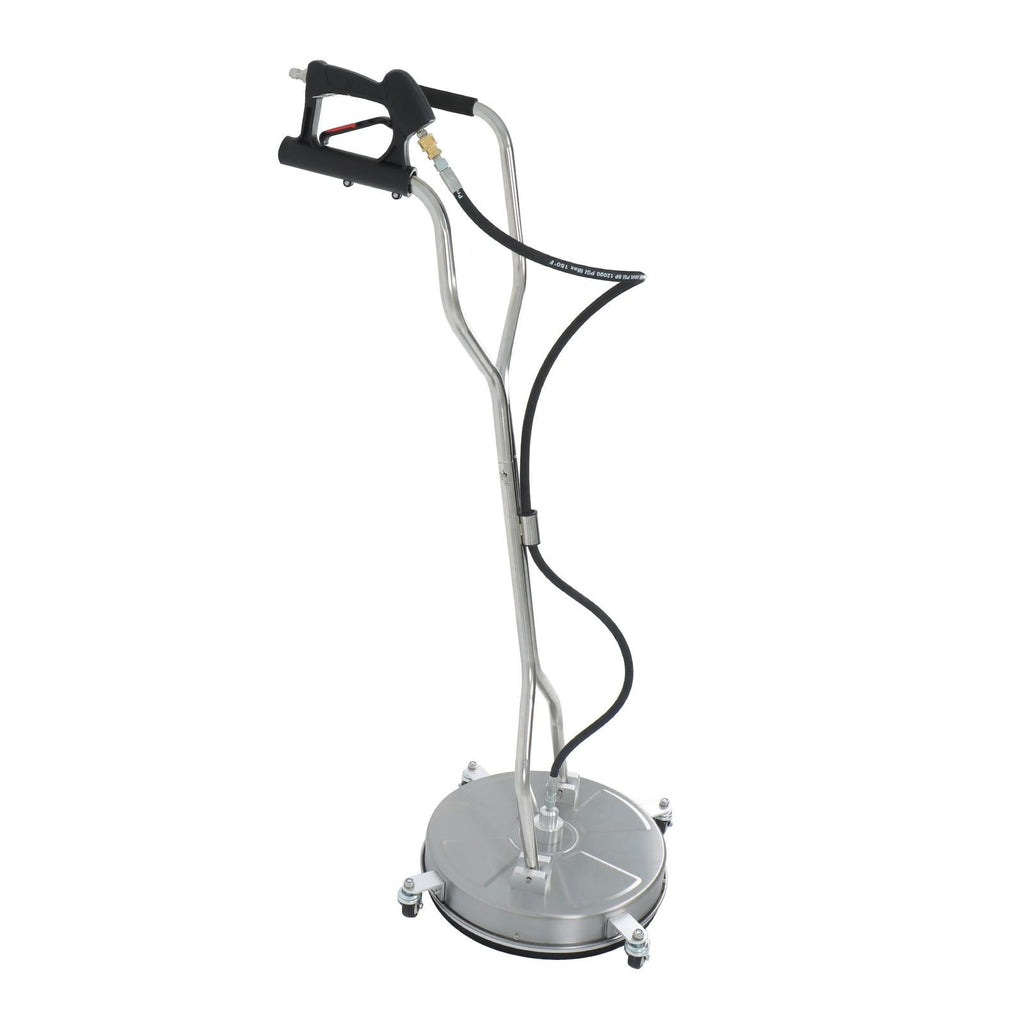 18" Pressure Washer Surface Cleaner Dual Handle 6000PSI for Patio, Deck Cleaning