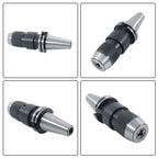 4 Pack CAT40 1/2'' Collet Chuck CNC Keyless Drill Chuck  For HAAS CAT40 APU13