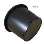 5 × 25 Gallon New Black Plant Flower Nursery Pot Root Plastic Nutrition Premium