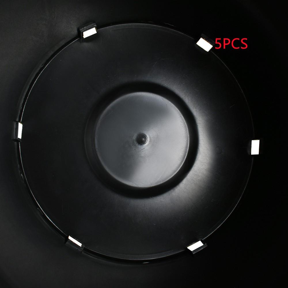 5 × 25 Gallon New Black Plant Flower Nursery Pot Root Plastic Nutrition Premium