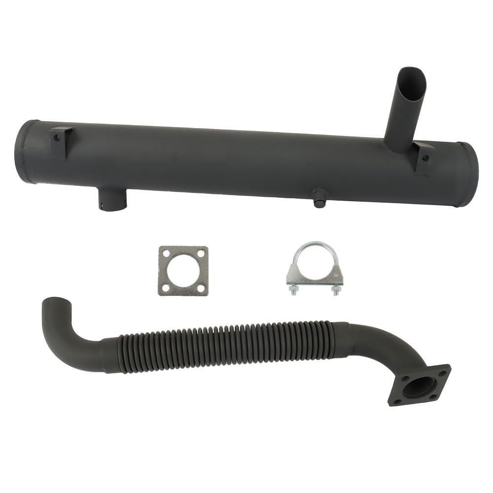 6514737 6569624 Muffler & Exhaust Pipe Compatible With Bobcat 1600 643 645 743