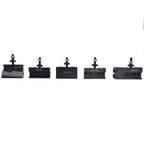 For Mini Lathe 8" And Two Extra 250-000 250-001 OXA Wedge Type Tool Post Set
