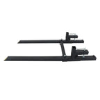 60 In Clamp on Pallet Forks 2000 LBS Heavy Duty Quick Attach Bucket Fork