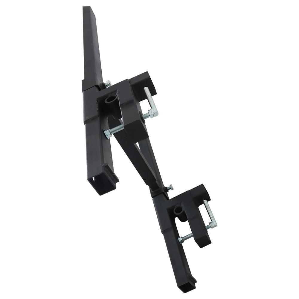60 In Clamp on Pallet Forks 2000 LBS Heavy Duty Quick Attach Bucket Fork