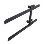 60 In Clamp on Pallet Forks 2000 LBS Heavy Duty Quick Attach Bucket Fork