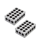 2 Pair 2-4-6 Blocks 23 Holes .0002" Machinist Precision 246 Jig 2 4 6