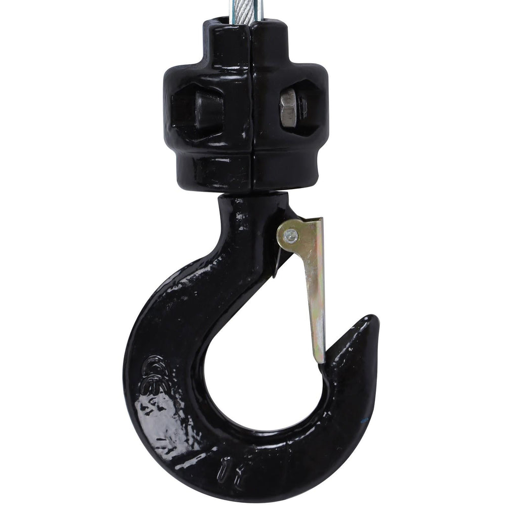 2in1 Portable Electric Hoist With Wireless Remote Control 22.9 ft Winch 500-B