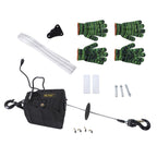 2in1 Portable Electric Hoist With Wireless Remote Control 22.9 ft Winch 500-B