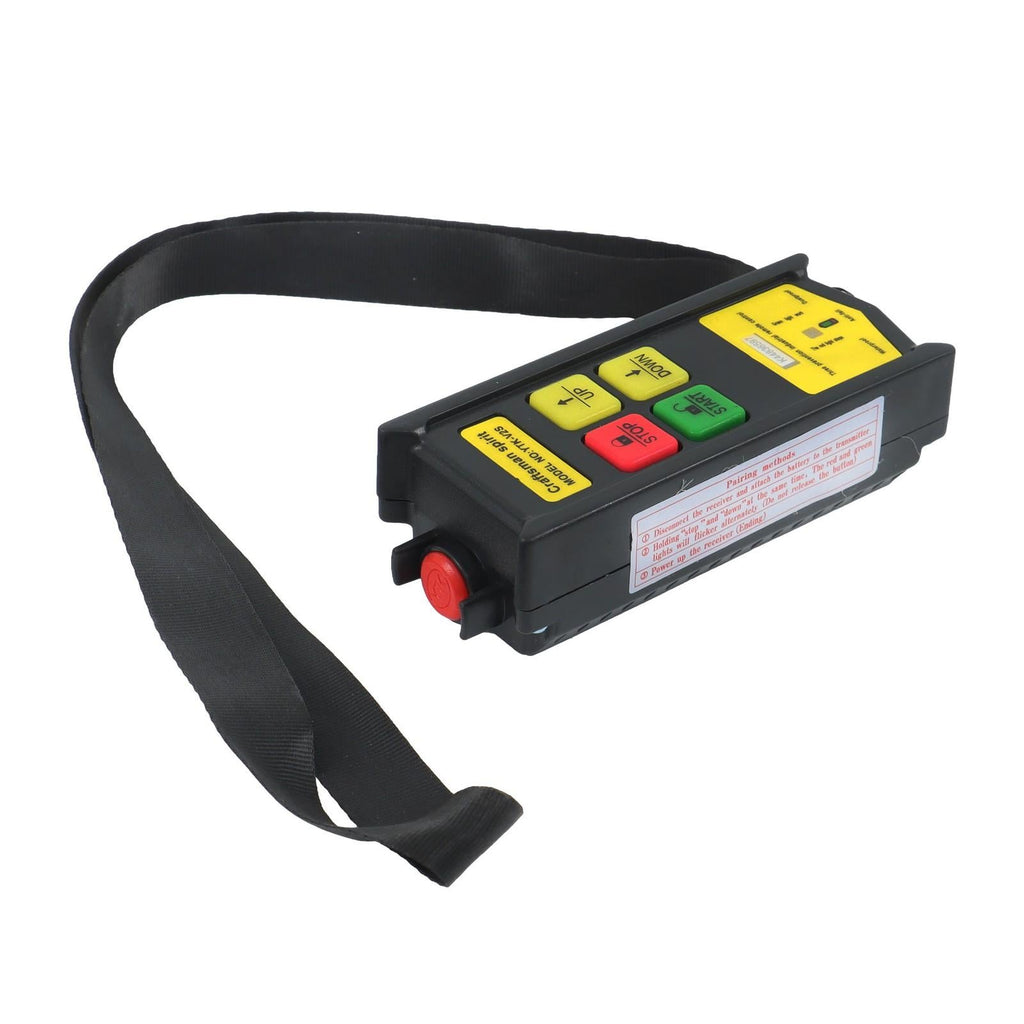 1320lbs 110V Wireless Electri Hoist w/ Wireless Remote Control & Emergency Stop