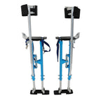 Adjustable 36" - 48" Drywall Stilts For Painters Walking Finishing Tools Blue