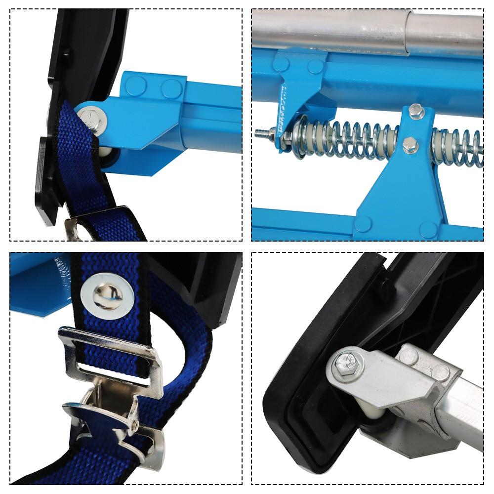 Adjustable 36" - 48" Drywall Stilts For Painters Walking Finishing Tools Blue
