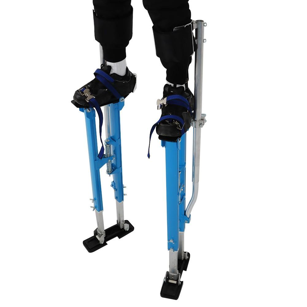 Adjustable 36"-48" Drywall Stilt Tool For Painters Walking Finishing Tools Blue