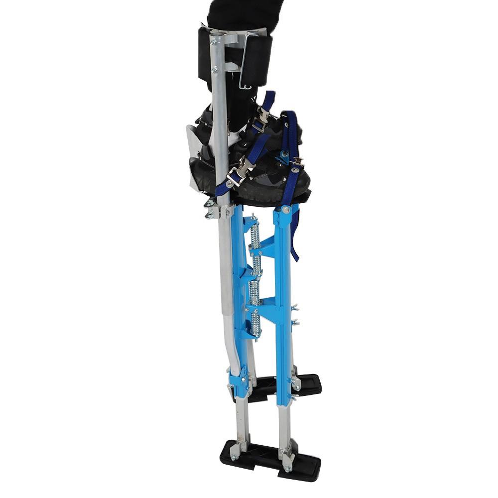 Adjustable 36"-48" Drywall Stilt Tool For Painters Walking Finishing Tools Blue